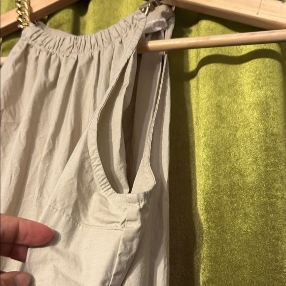 Michael Kors Halter Midi Dress w/ Necklace - Picture 7 of 16